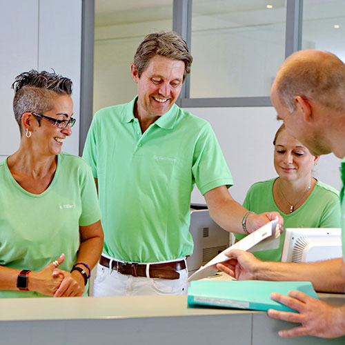 Orthopädie Braunschweig Innenstadt - Gleichmann / Schöder - am Empfang
